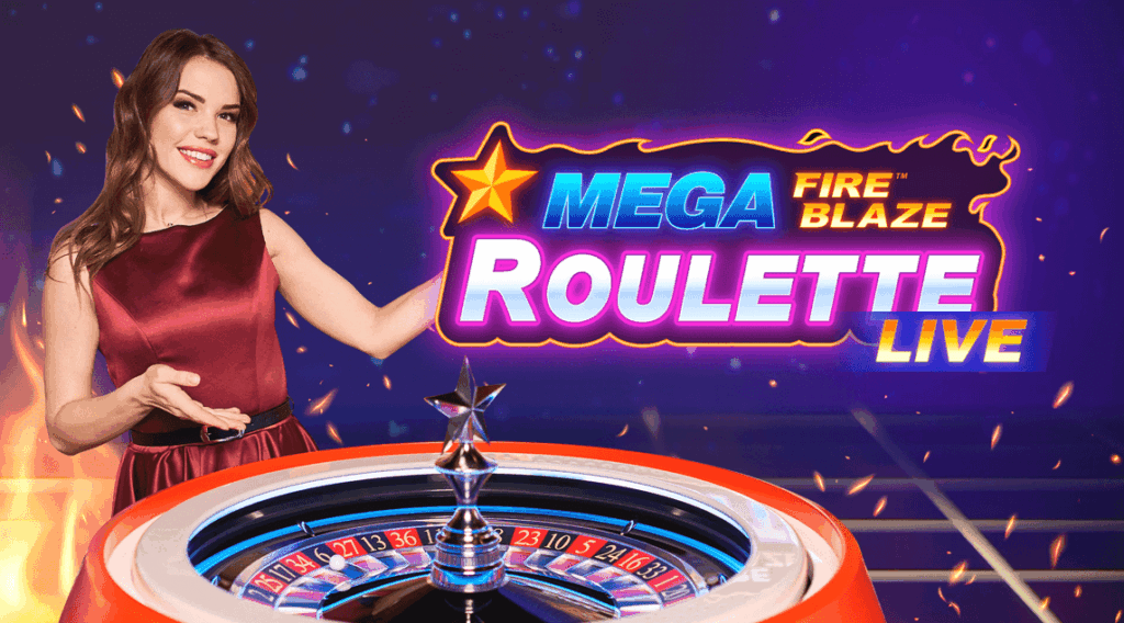 Mega Fire Blaze Live Roulette