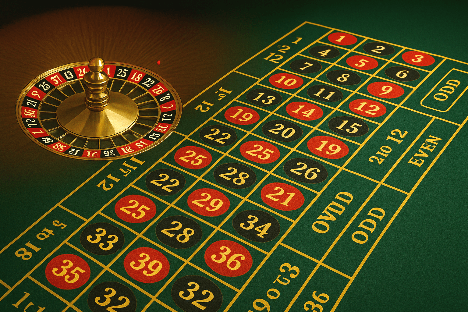 Roulette Bets & Payouts